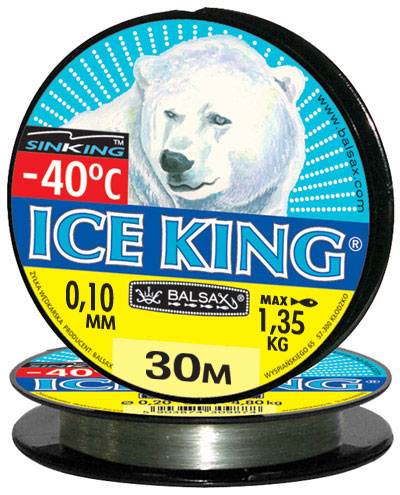 Леска BALSAX "Ice King" 30м 0,10 (1,35кг)
