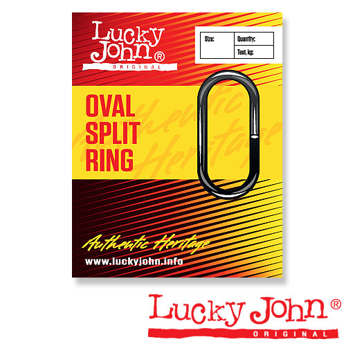 Кольца Заводные Lucky John Oval 10.0Мм/10Кг 10Шт.