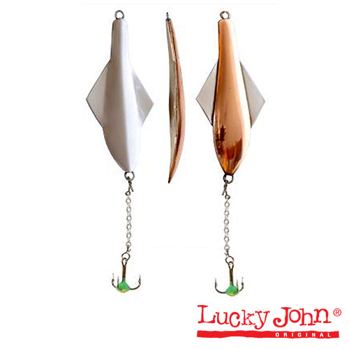 Блесна Вертикальная Зимняя Lucky John Glider 60мм/10г Cs