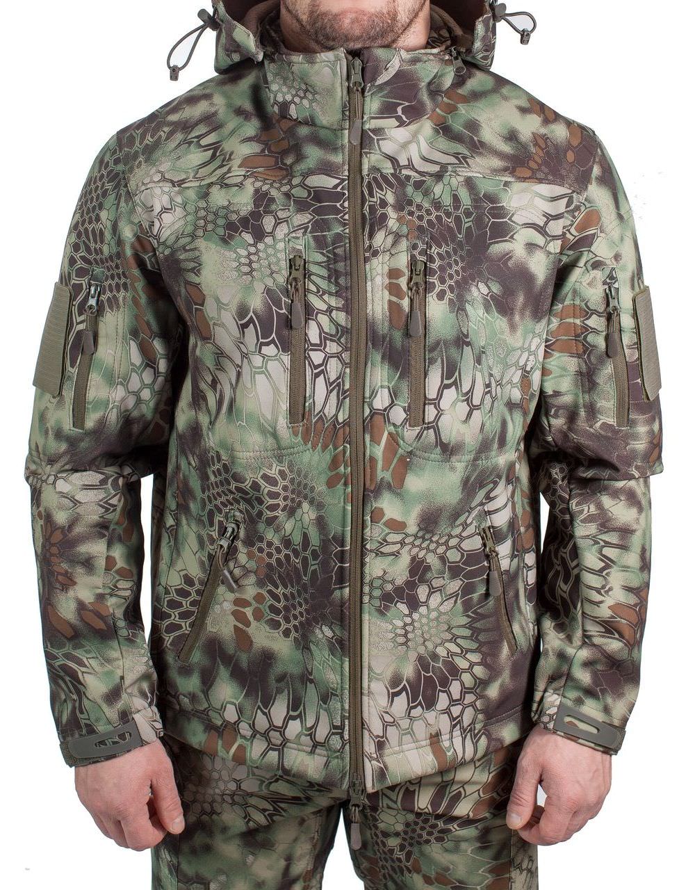 Куртка МПА-26-01 КМФ (софтшелл, питон лес), Magellan (500261063)