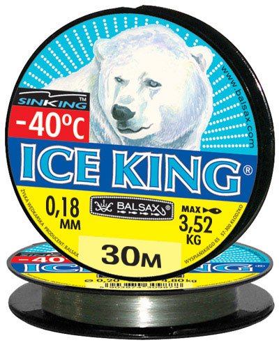 Леска BALSAX "Ice King" 30м 0,18 (3,52кг)