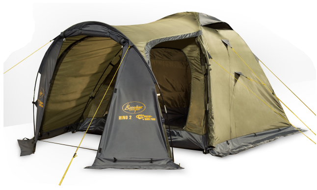 Палатка Canadian Camper RINO 2 (цвет forest дуги 8,5 мм)