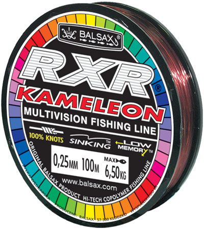 Леска BALSAX "RXR Kamelion" 100м 0,25 (6,5кг)