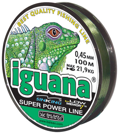 Леска BALSAX "Iguana" 100м 0,45 (21,9кг.)