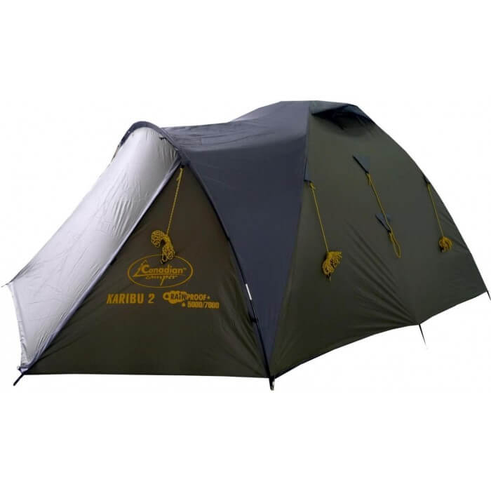 Палатка Canadian Camper KARIBU 2 (цвет forest дуги 8,5 мм)