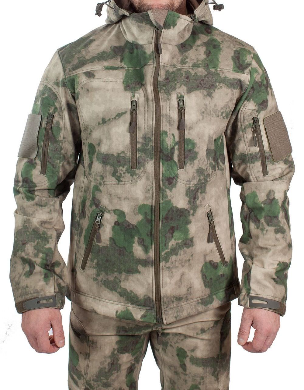 Куртка МПА-26-01 КМФ (софтшелл, мох), Magellan (500261061)