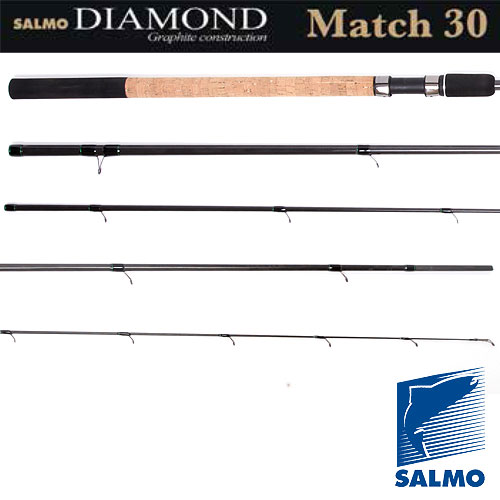 Удилище Матчевое Salmo Diamond Match 5-30 3.90