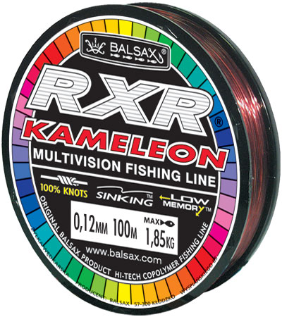 Леска BALSAX "RXR Kamelion" 100м 0,12 (1,85кг)
