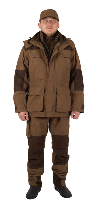 

Костюм охотничий демисезонный MIRRO (куртка+брюки) (BROWN, XL)