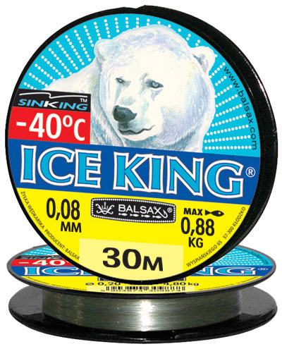 Леска BALSAX "Ice King" 30м 0,08 (0,88кг)