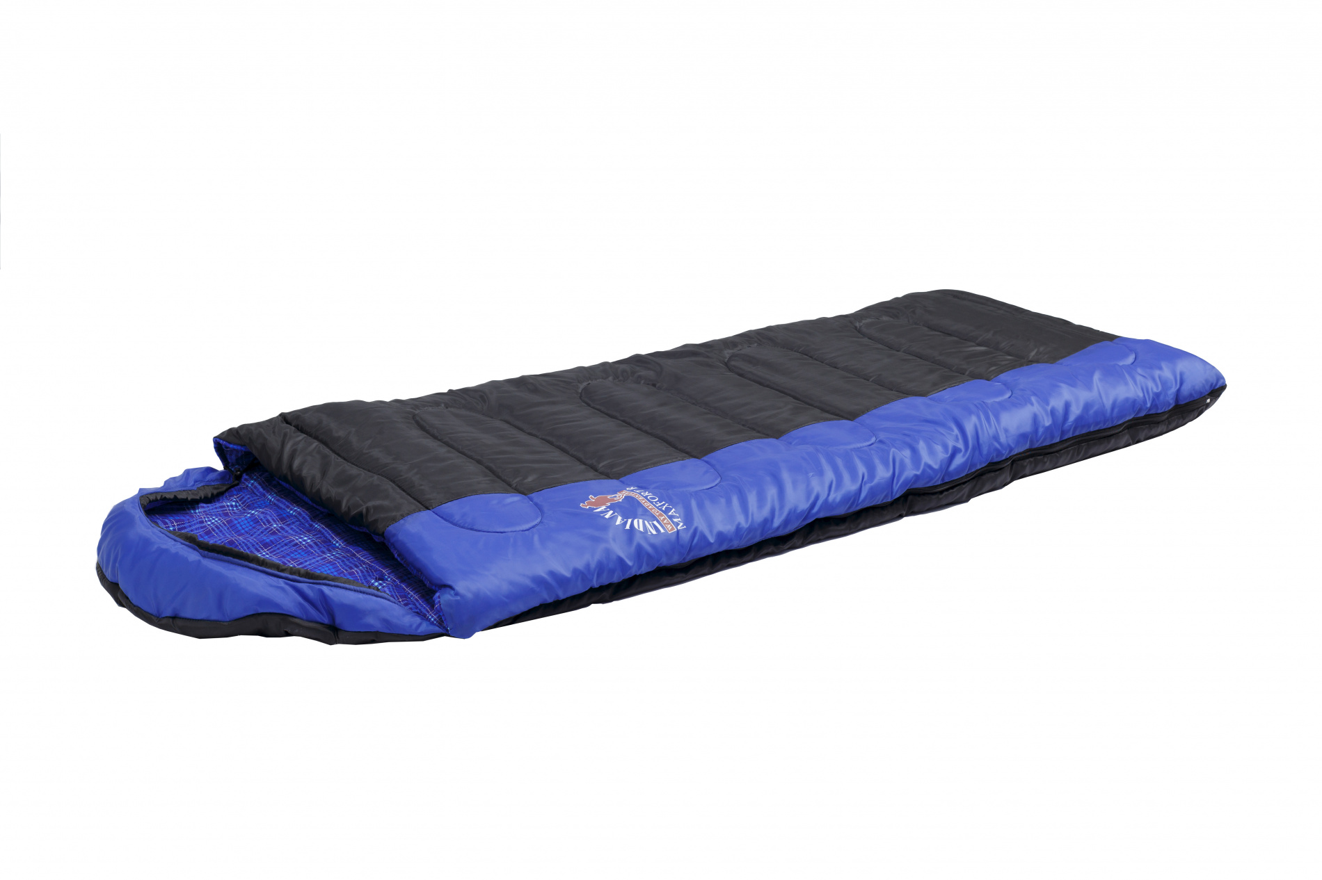 Спальный мешок  MAXFORT  R-zip от -8 C (одеяло  с подголов фланель 195+35X90 см)