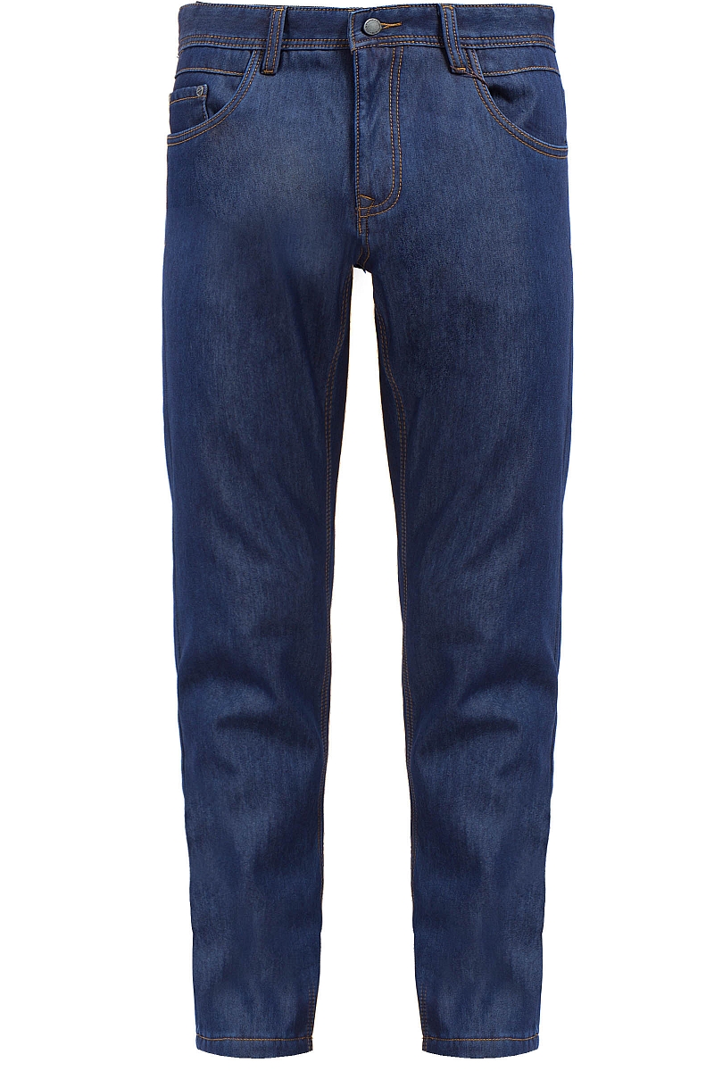 Брюки мужские (джинсы) FINN FLARE цвет синий W17-25000 