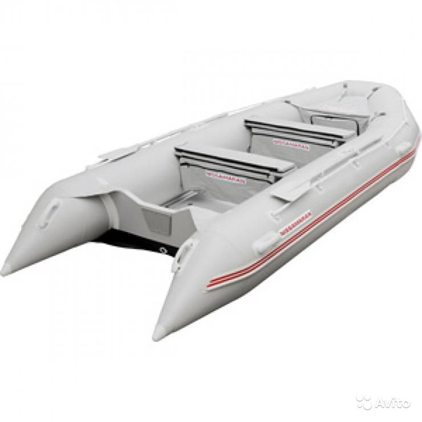 Пол надувной NISSAMARAN AIRMAT, для лодки 330, цвет серый