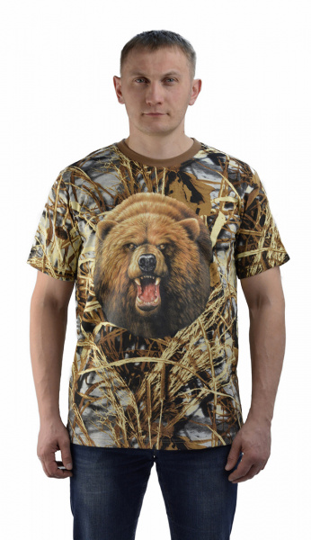 Футболка "Медведь" КМФ. Мир футболок