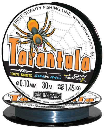 Леска BALSAX "Tarantula" 30м 0,10 (1,45кг)