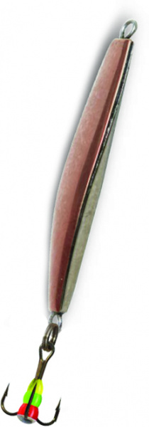 Блесна зимняя SWD DIJ 011 (37мм, вес 5г, 2 коронки - никель и медь, блист)