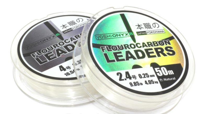 Поводковый материал Yoshi Onyx Fluorocarbon Leader 50м Natural #3,5