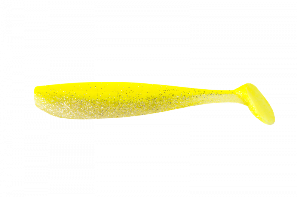 Приманка съедобная ALLVEGA "Tail Shaker" 12,5см 13г (5шт.) цвет lemon back silver flake