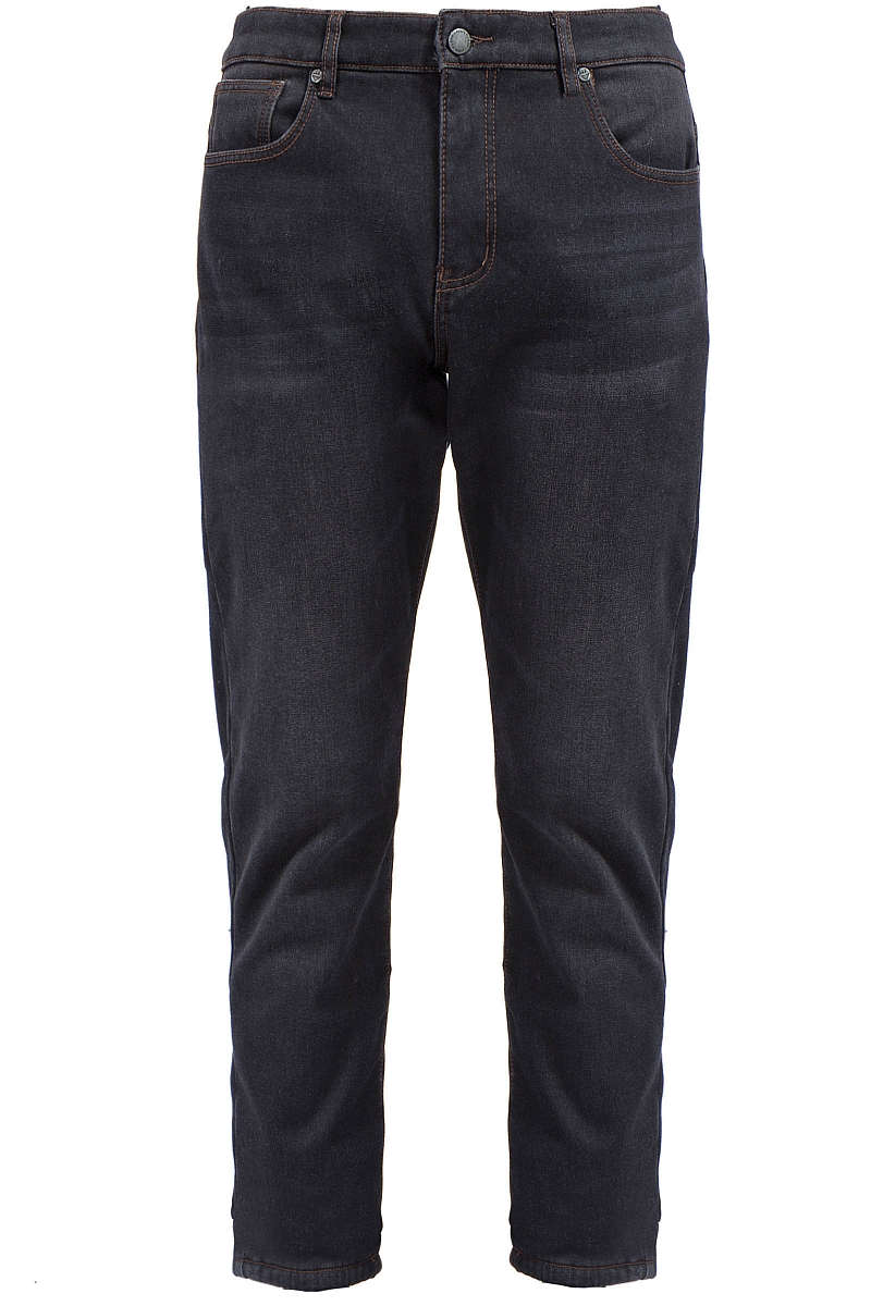 Брюки мужские (джинсы) FINN FLARE цвет черный W17-25001 