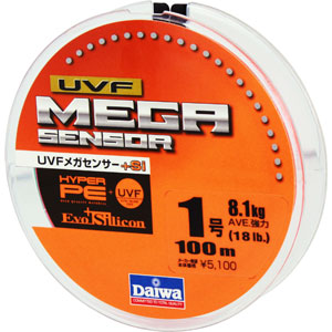 Леска Daiwa UVF Megasensor + Si #1-100