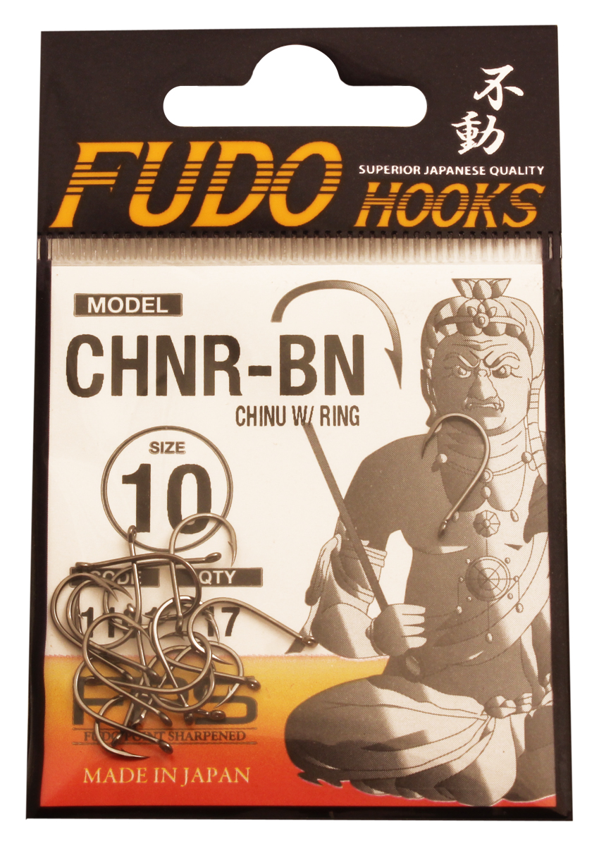 Крючок "FUDO" CHINU W/RING №10 BN (1101) (17шт)