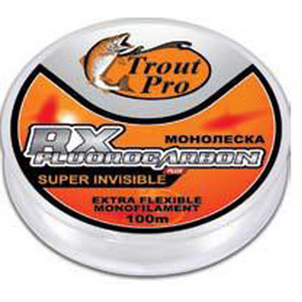 Монолеска Trout Pro Sx Fluorocarbon 0,18мм - 50м