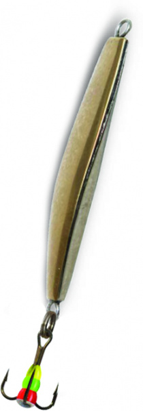 Блесна зимняя SWD DIJ 011 (51мм, вес 12г, 2 коронки - никель и латунь, блист)