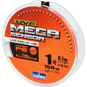 Леска Daiwa UVF Megasensor + Si #1-150