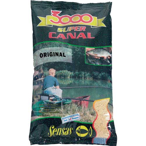 Прикормка Sensas 3000 Super Canal Original 1Кг