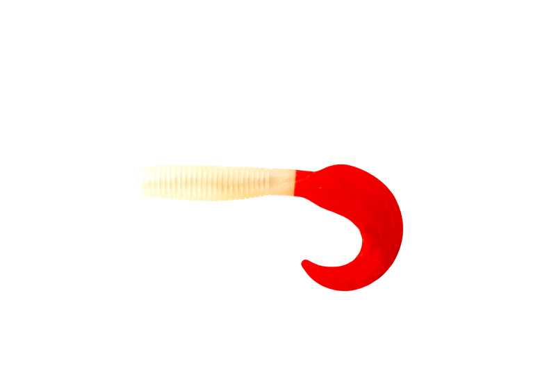 Приманка съедобная ALLVEGA "Flutter Tail Grub" 3,5см 0,6г (15шт.) цвет solid pearl RT