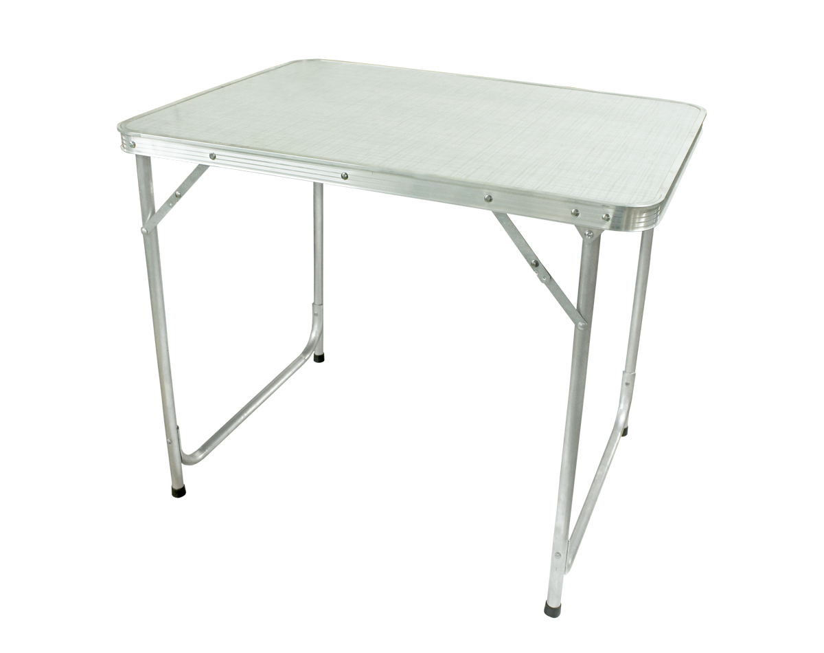 Стол Woodland Camping Table, складной, 80 x 60 x 67 см (алюминий)