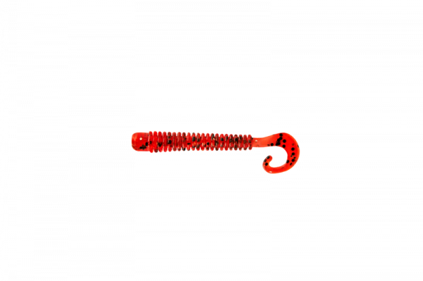 Приманка съедобная ALLVEGA "Curly Tail" 6,5см 1,4г (8шт.) цвет cranberry seed