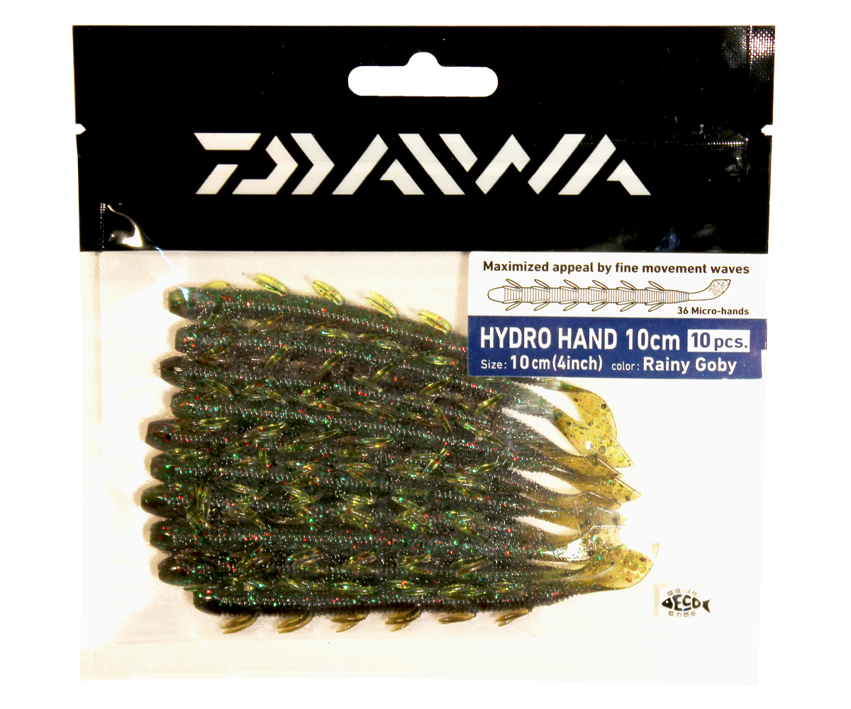 Твистер Daiwa "Hydro Hand" 10см. (Rainy Goby) 10шт