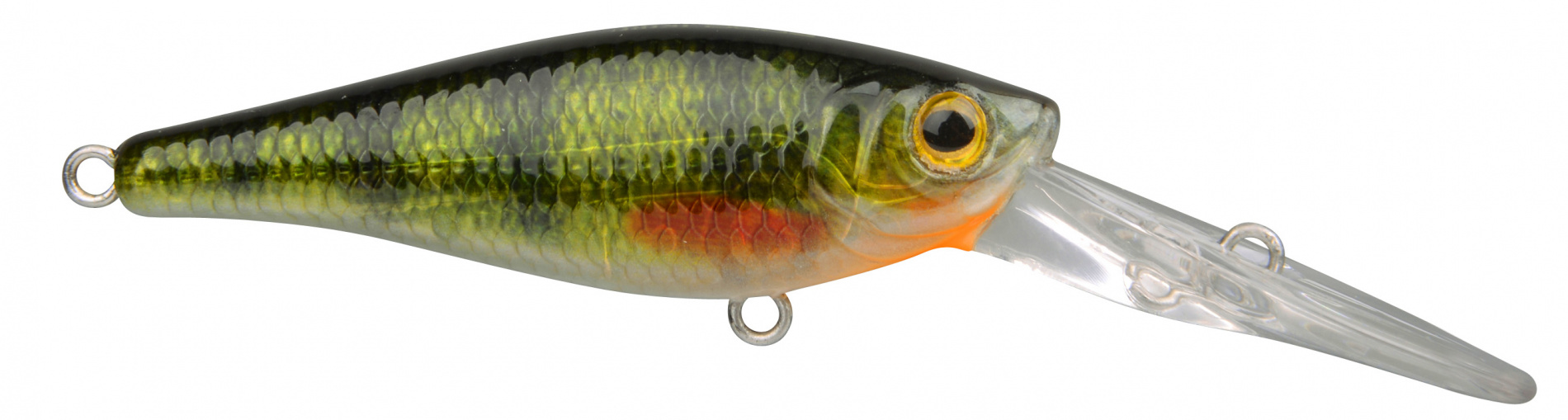 Воблер SPRO "IKIRU SHAD60 LL GREEN PERCH"