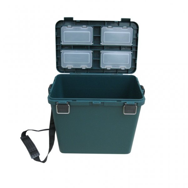 Ящик зимний односекционный HELIOS зеленый (Тонар)