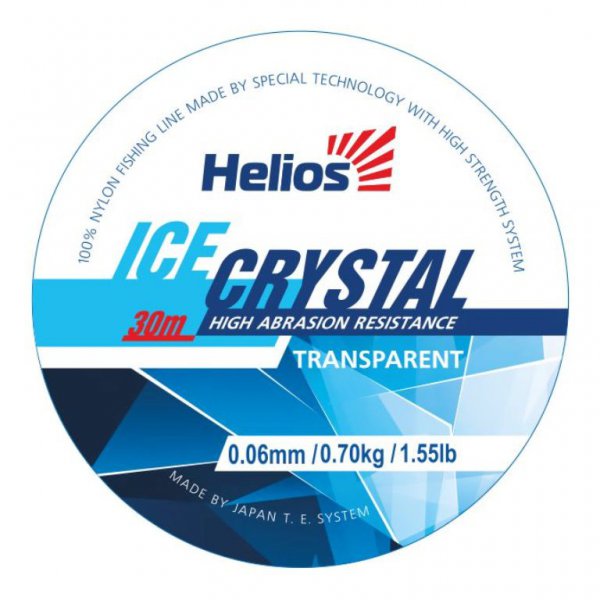 Леска Helios ICE CRYSTAL Nylon Transparent 0,16mm/30 (HS-ICT 0,16/30)
