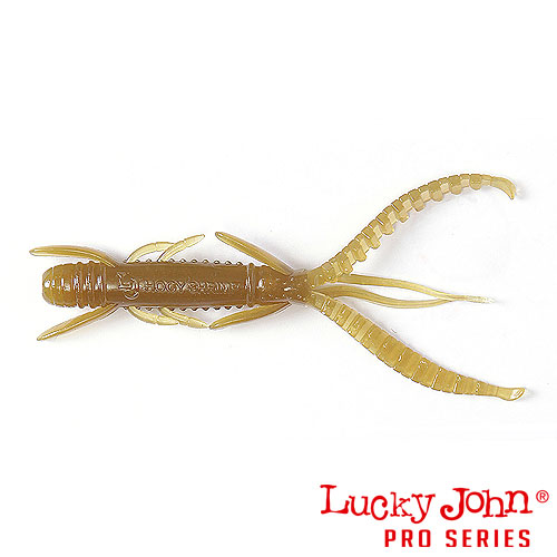 Виброхвосты Съедобные Lj Pro Series Hogy Shrimp 3.0In(07.60)/s18 10Шт.