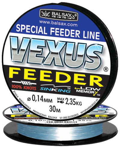 Леска BALSAX "Vexus Feeder(Kevlon)" 30м 0,14 (2,35кг)