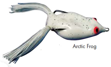 Лягушка Super Arctic Frog MANNS 14гр., бел.-сереб. металл.(1шт.)