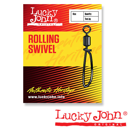 Вертлюги C Застежкой Lucky John Rolling And Convenient 002 7Шт.