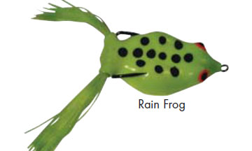 Лягушка Super Rain Frog MANNS 14гр., зелен. черн. пятна (1шт.)