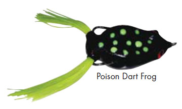 Лягушка Super Poison Dart Frog MANNS 14гр., черн. зелен. пятна (1шт.)