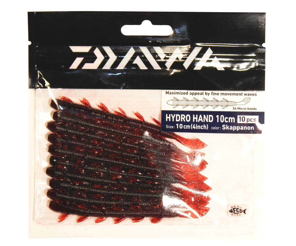 Твистер Daiwa "Hydro Hand" 6.5см. (Skappanon) 10шт