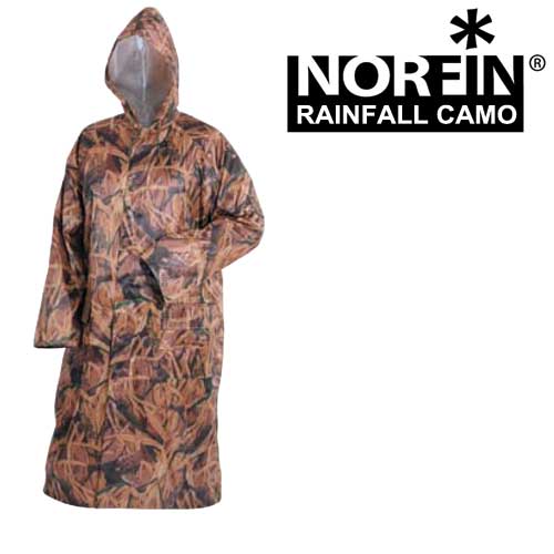 Плащ-дождевик Norfin Rainfall Camo