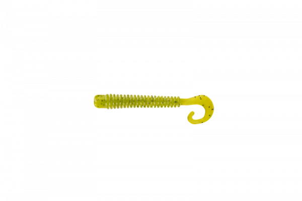 Приманка съедобная ALLVEGA "Curly Tail" 6,5см 1,4г (8шт.) цвет green pumpkin