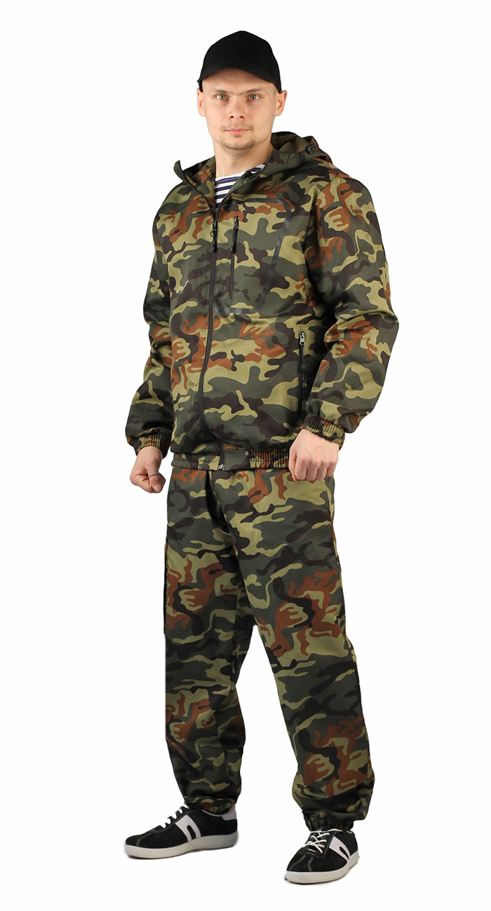 Костюм "ТУРИСТ 1" куртка/брюки цвет: кмф "Нато", ткань: Грета