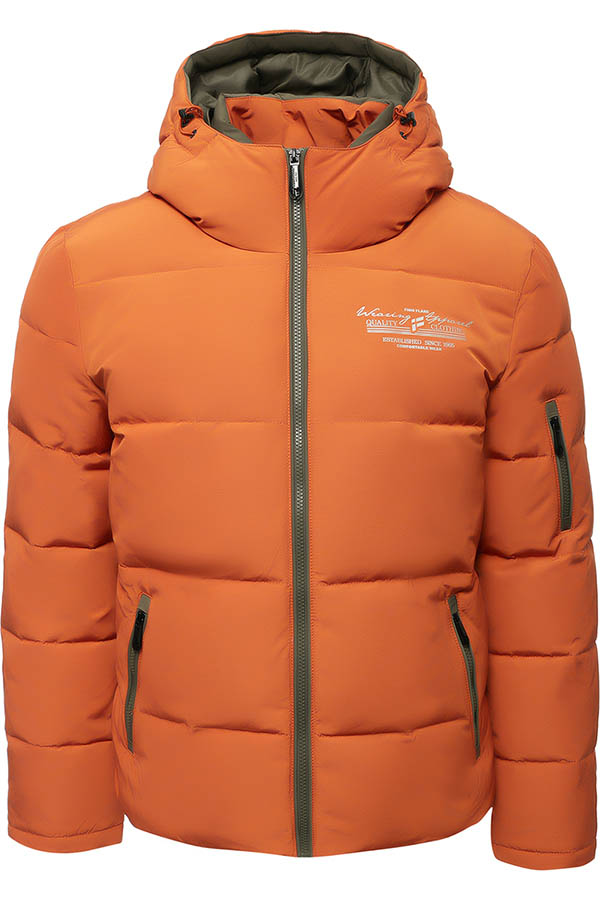 Куртка мужская FINN FLARE цвет терракотовый W17-42011 