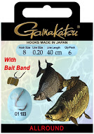 Крючок GAMAKATSU BKS-G1-103 Bait Band 40см №10 d поводка 018 (6шт.)