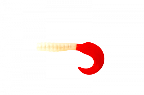 Приманка съедобная ALLVEGA "Flutter Tail Grub" 8см 3,6г (7шт.) цвет solid pearl RT