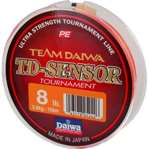Леска Daiwa TD Sensonar Tournament 8-150 / Orange